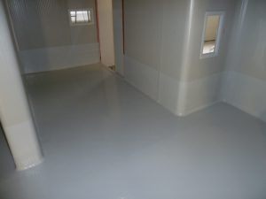 résine sol intérieur