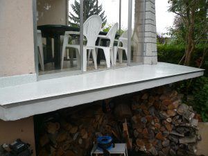 rénovation bordure maison